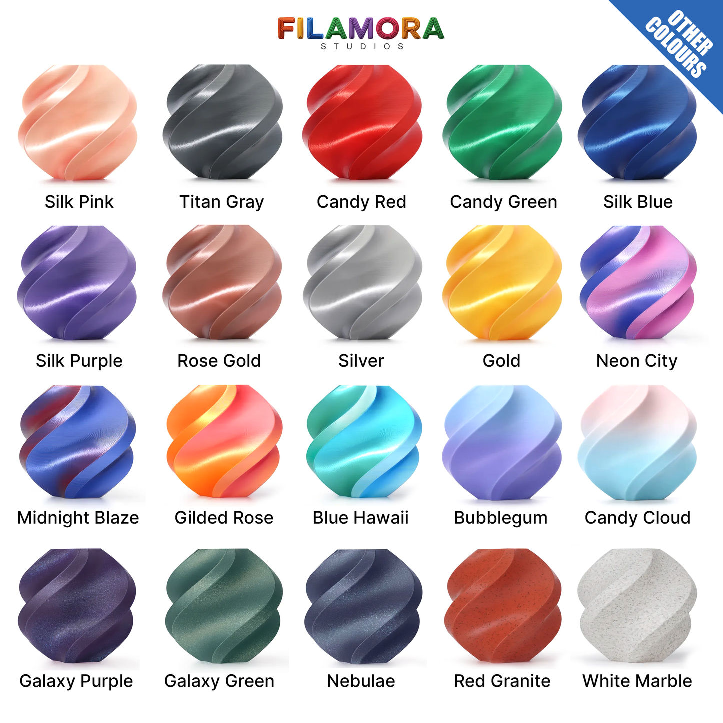 The Mini Bullet – Compact 3D Printed Vase for Dried Flowers