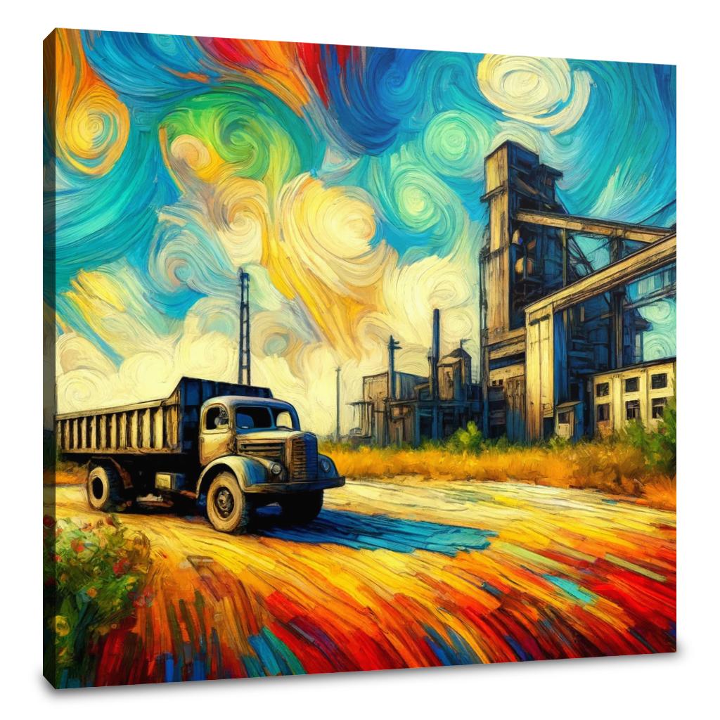 Echoes of Industry Canvas
