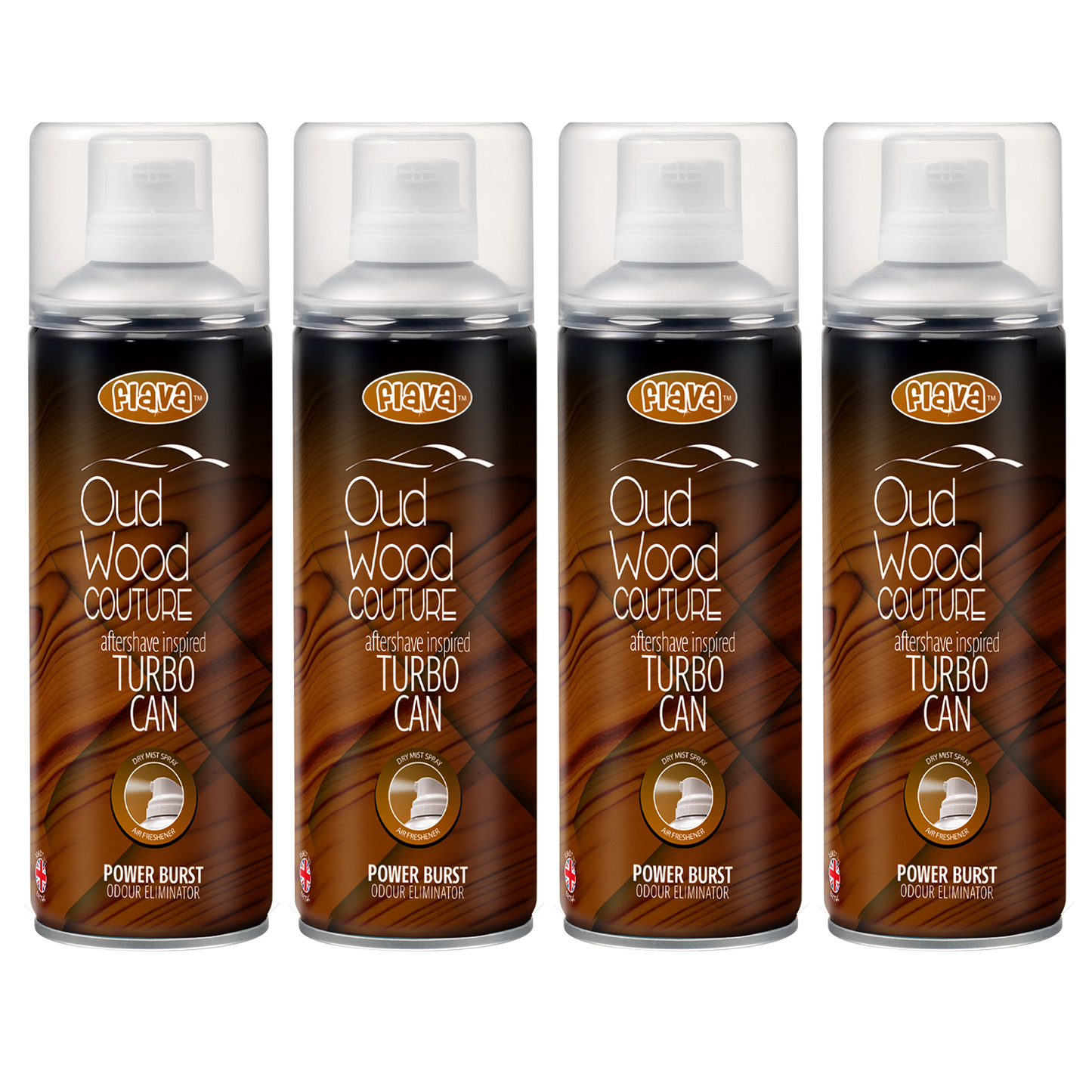 Flava Couture Turbo Can Spray - Oud Wood