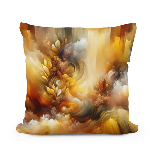 Autumn's Radiance Cotton Cushion