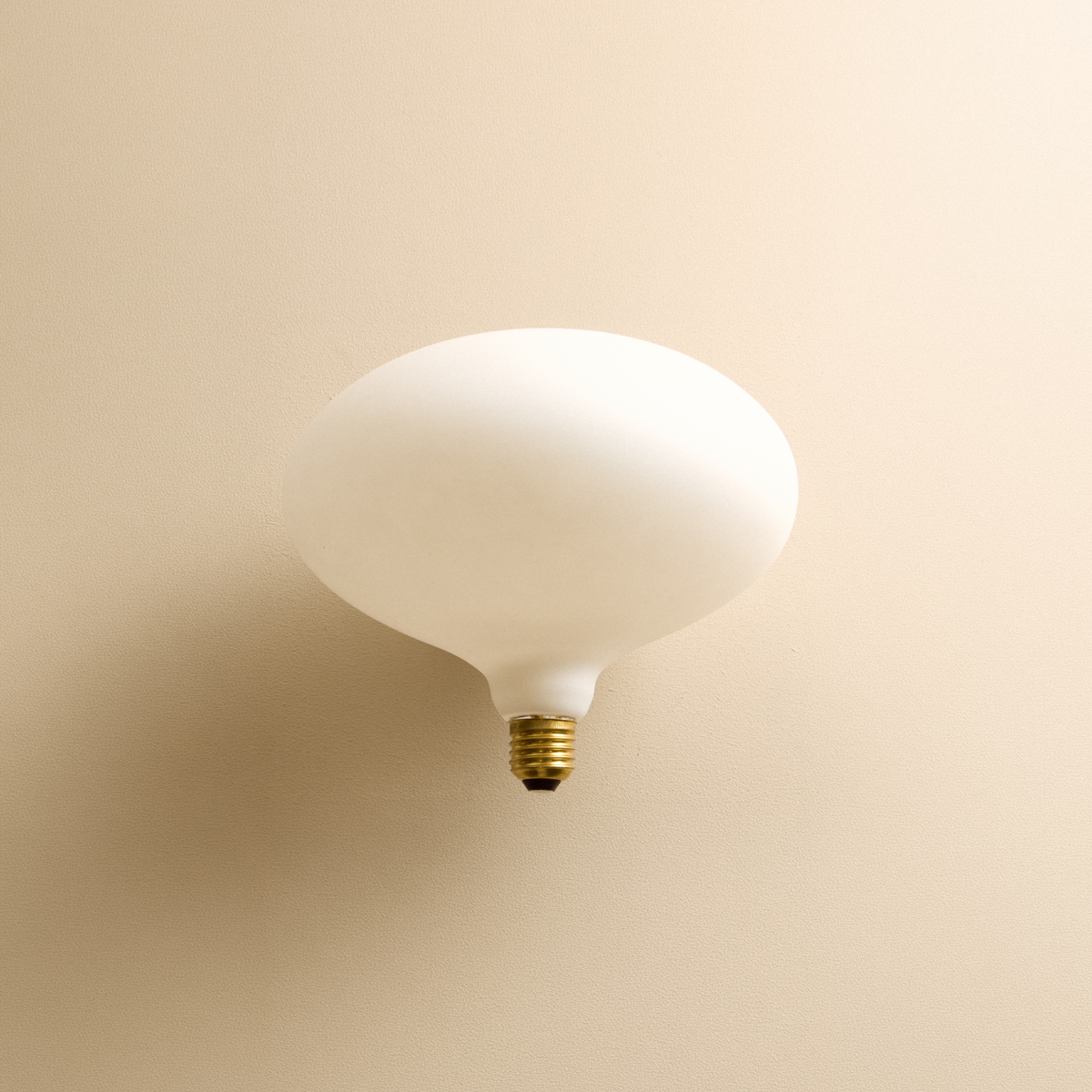 Bower Pendant Light Large in Yellow + Oval II