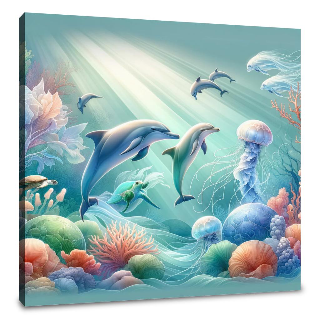 Underwater Dance Canvas
