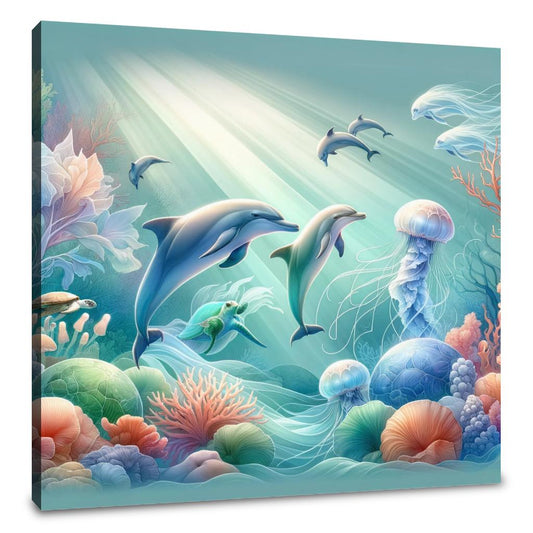 Underwater Dance Canvas