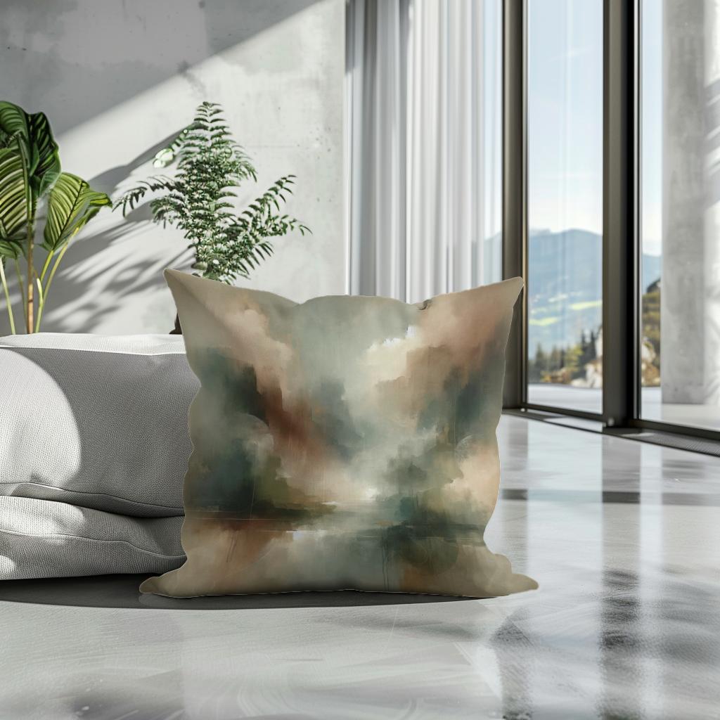 Whispers of Serenity Cotton Cushion