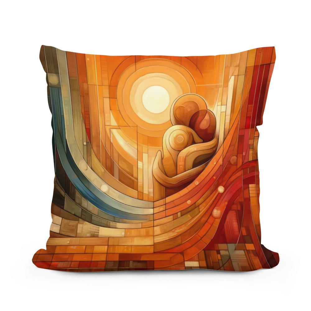 Embrace of Warmth Cotton Cushion