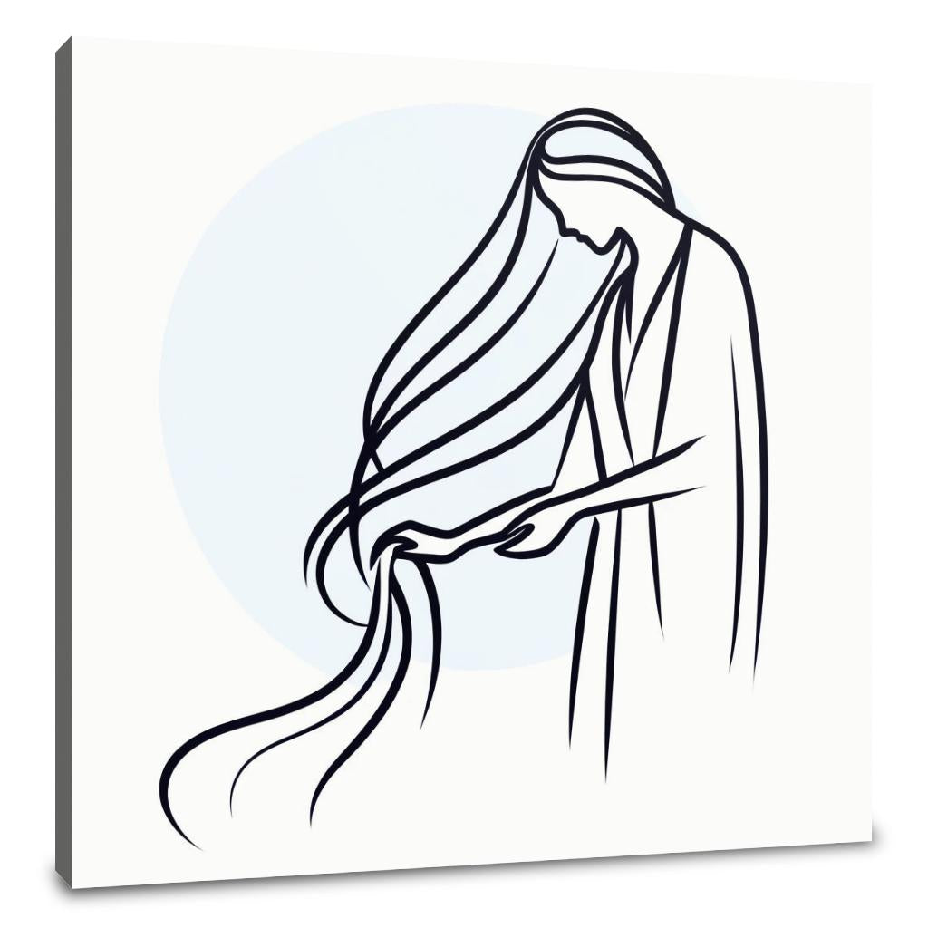 Serenity Stroke Canvas