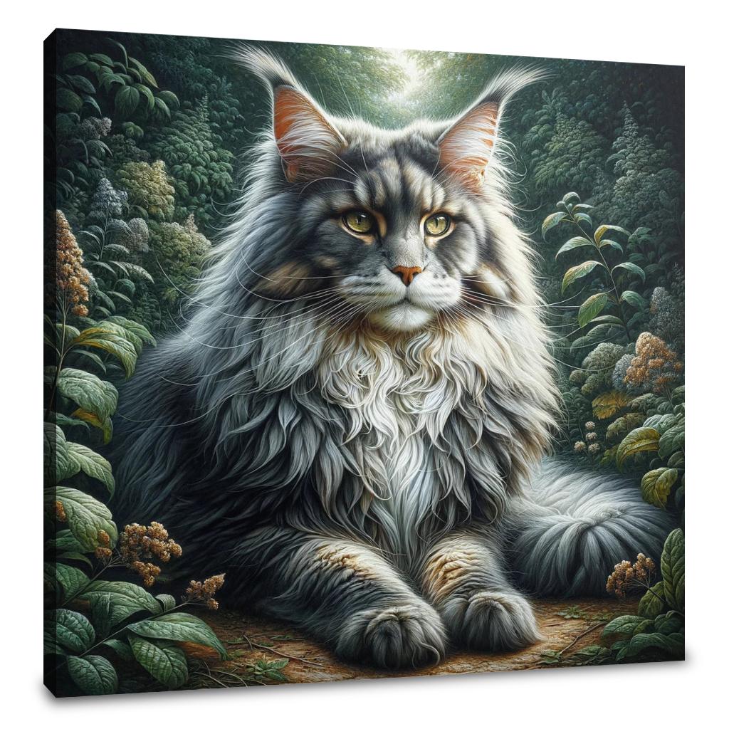 Majestic Maine Coon Canvas