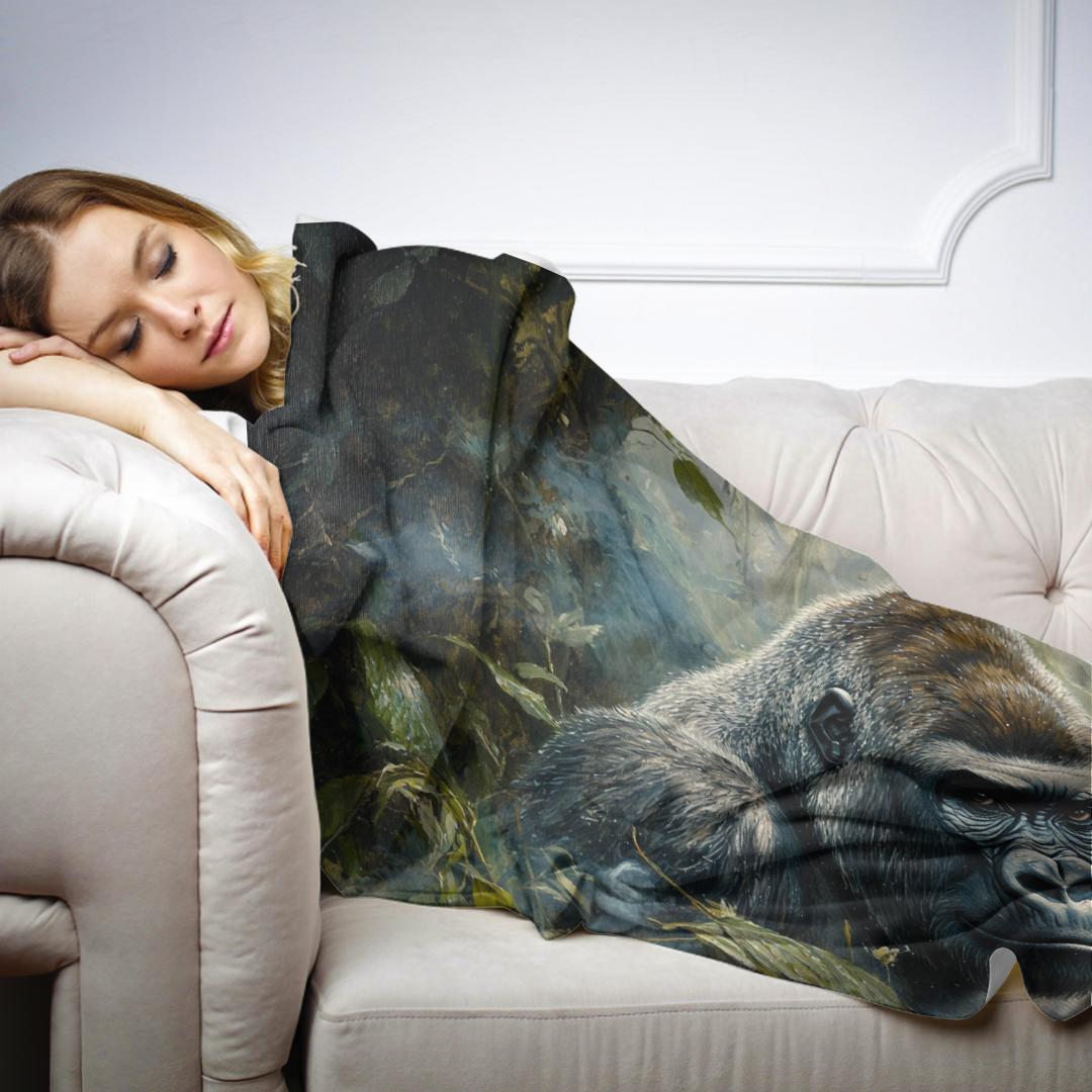 Silverback Jungle Blanket