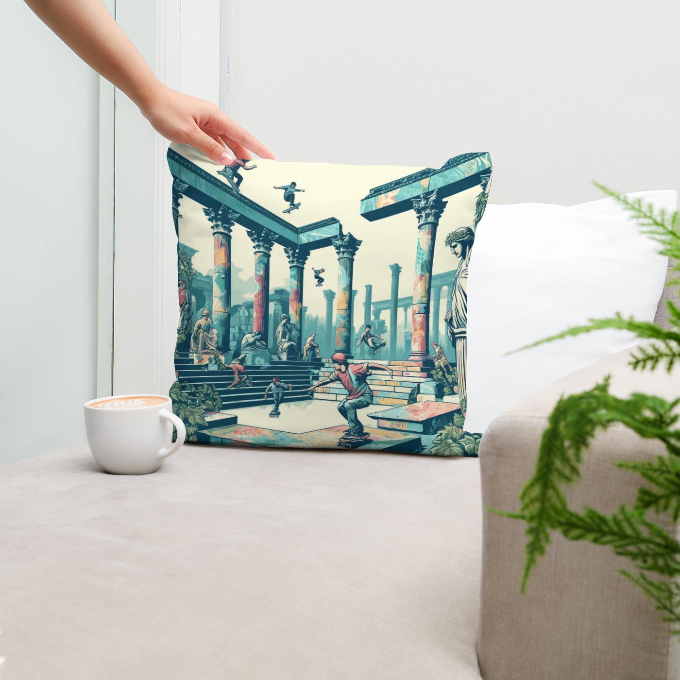 Ancient Grind Cotton Cushion