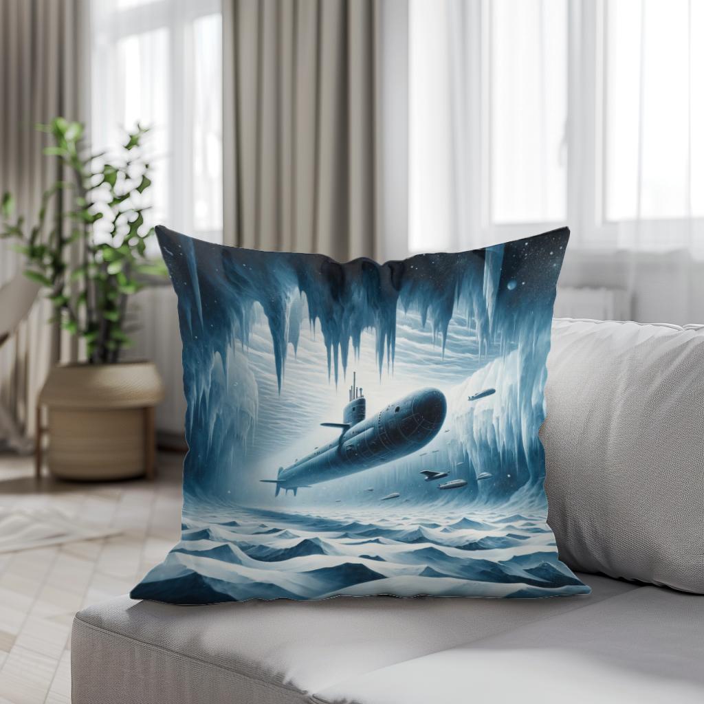 Arctic Abyss Cotton Cushion