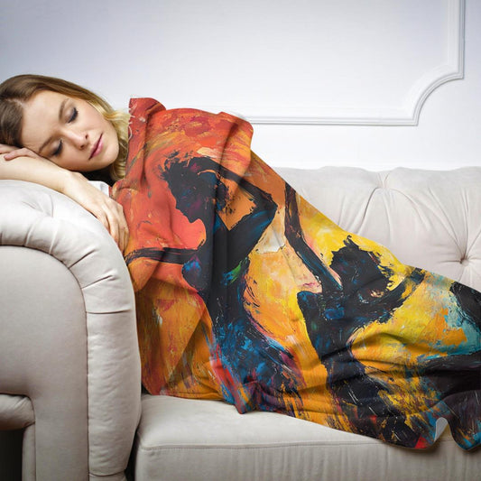 Dynamic Dancers Blanket