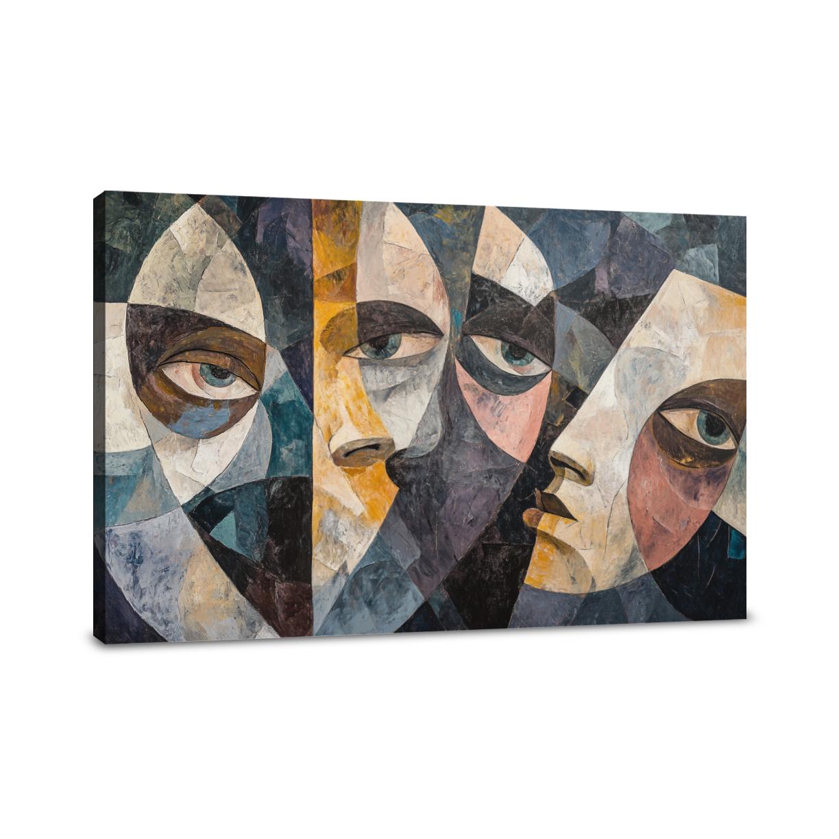 Geometric Chain Canvas