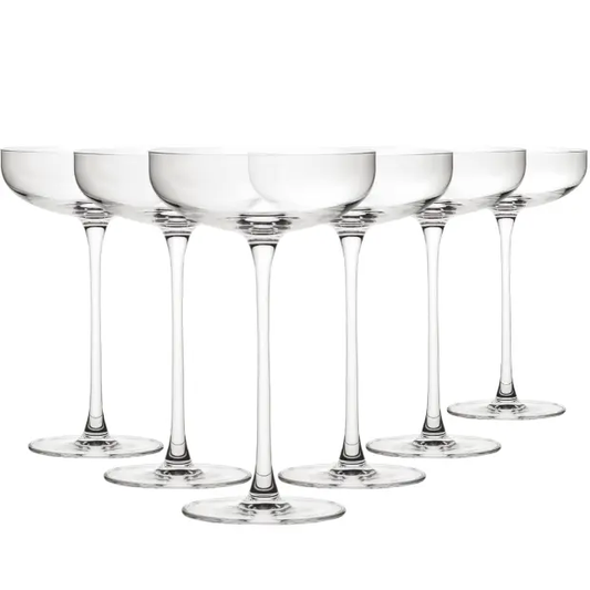 Savage Coupe Glasses - 220ml - Set of 6