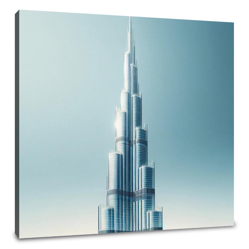 Modernist Majesty Canvas