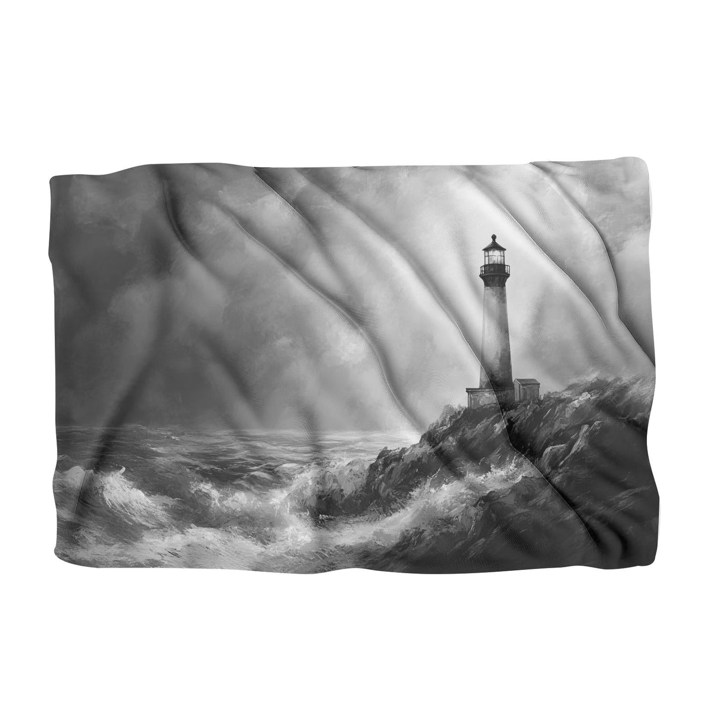 Monochrome Beacon Coast Blanket