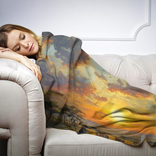 Safari Sunset Blanket