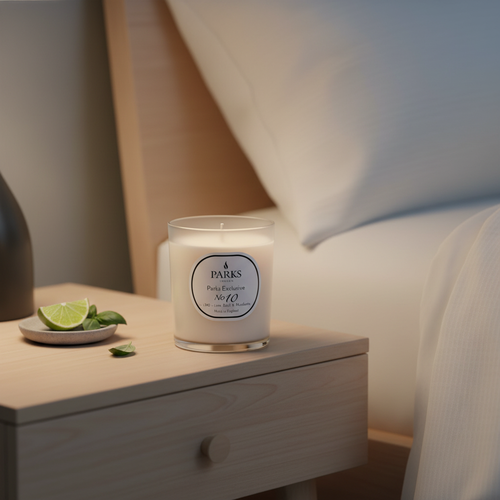 NO10 - LIME, BASIL AND MANDARIN CANDLE 180G