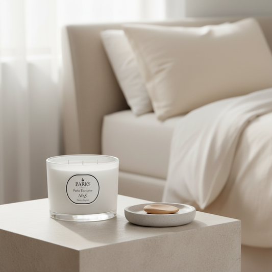 NO8 - FEU DE BOIS 380G 3 WICK CANDLE