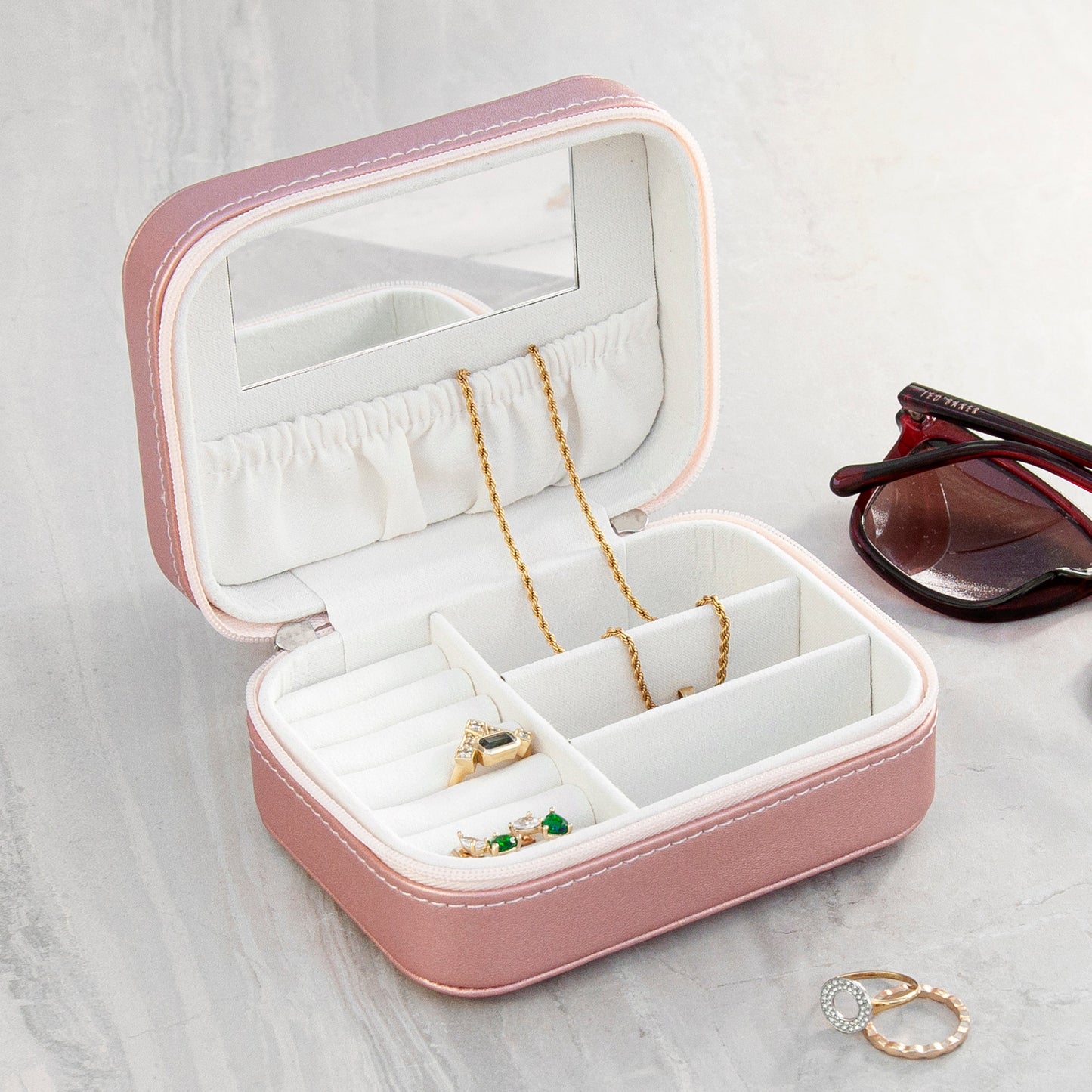 Shooting Star Pink Jewellery Case