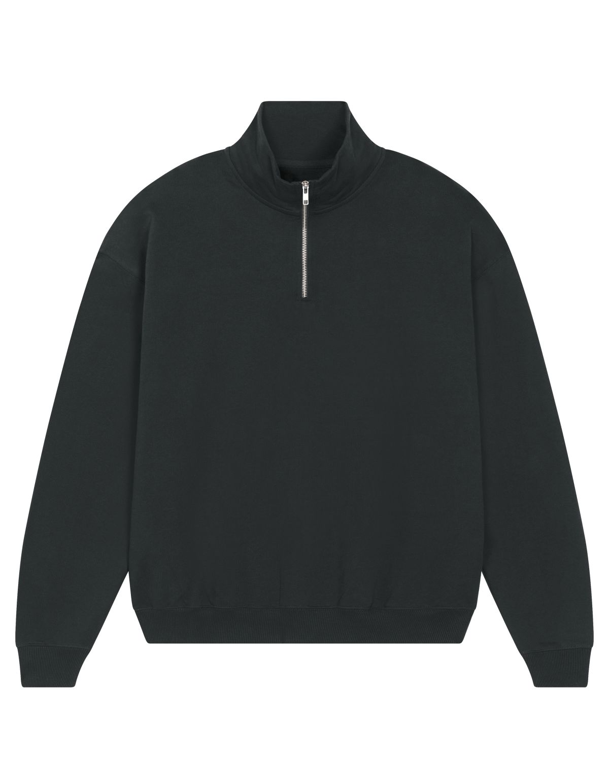 Organic Boxy Quarter Zip Sweatshirt: Unisex