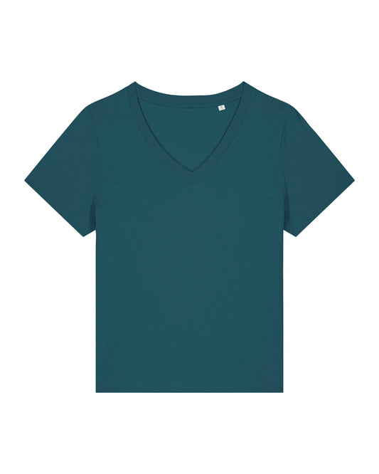 Organic Colours V-neck T-shirt Womens