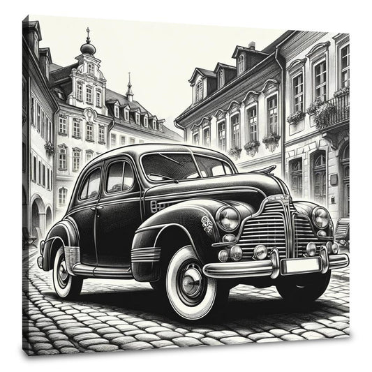 Nostalgic Ride Canvas