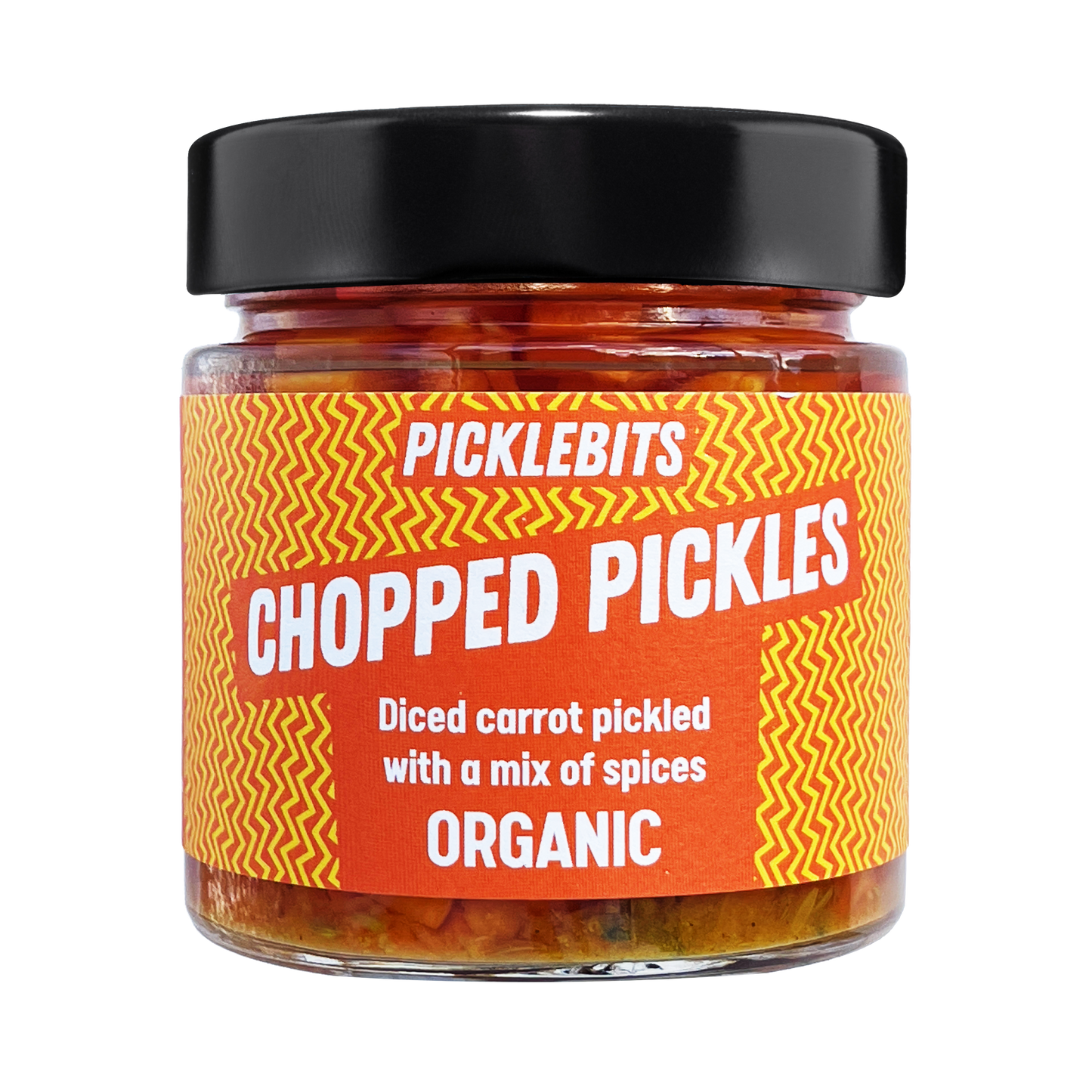 Organic Chopped Pickled Carrot