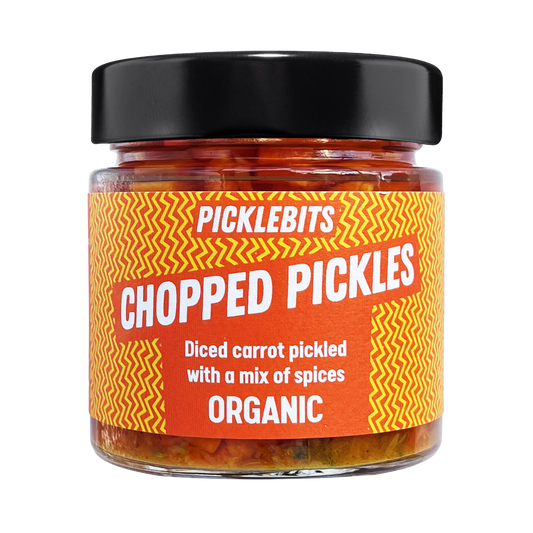 Organic Chopped Pickled Carrot