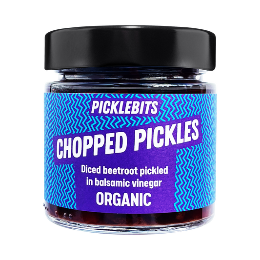 Organic Chopped Balsamic Pickled Beetroot