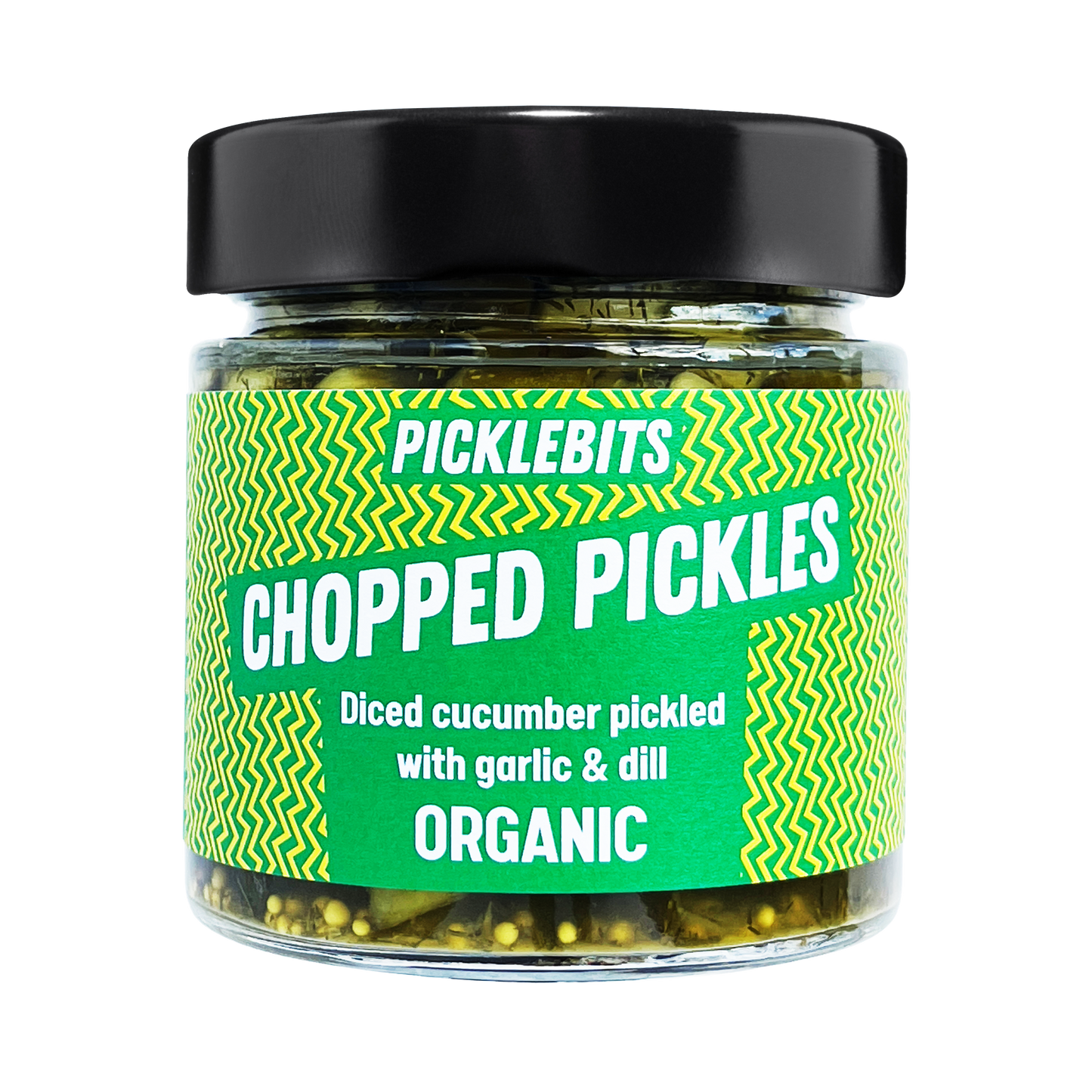 Organic Chopped Dill Pickles