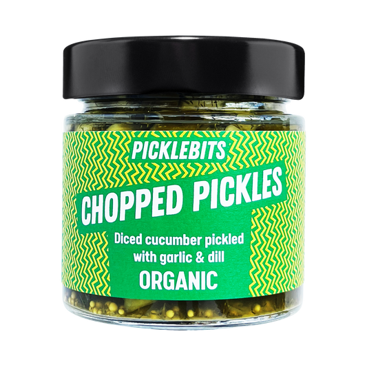 Organic Chopped Dill Pickles