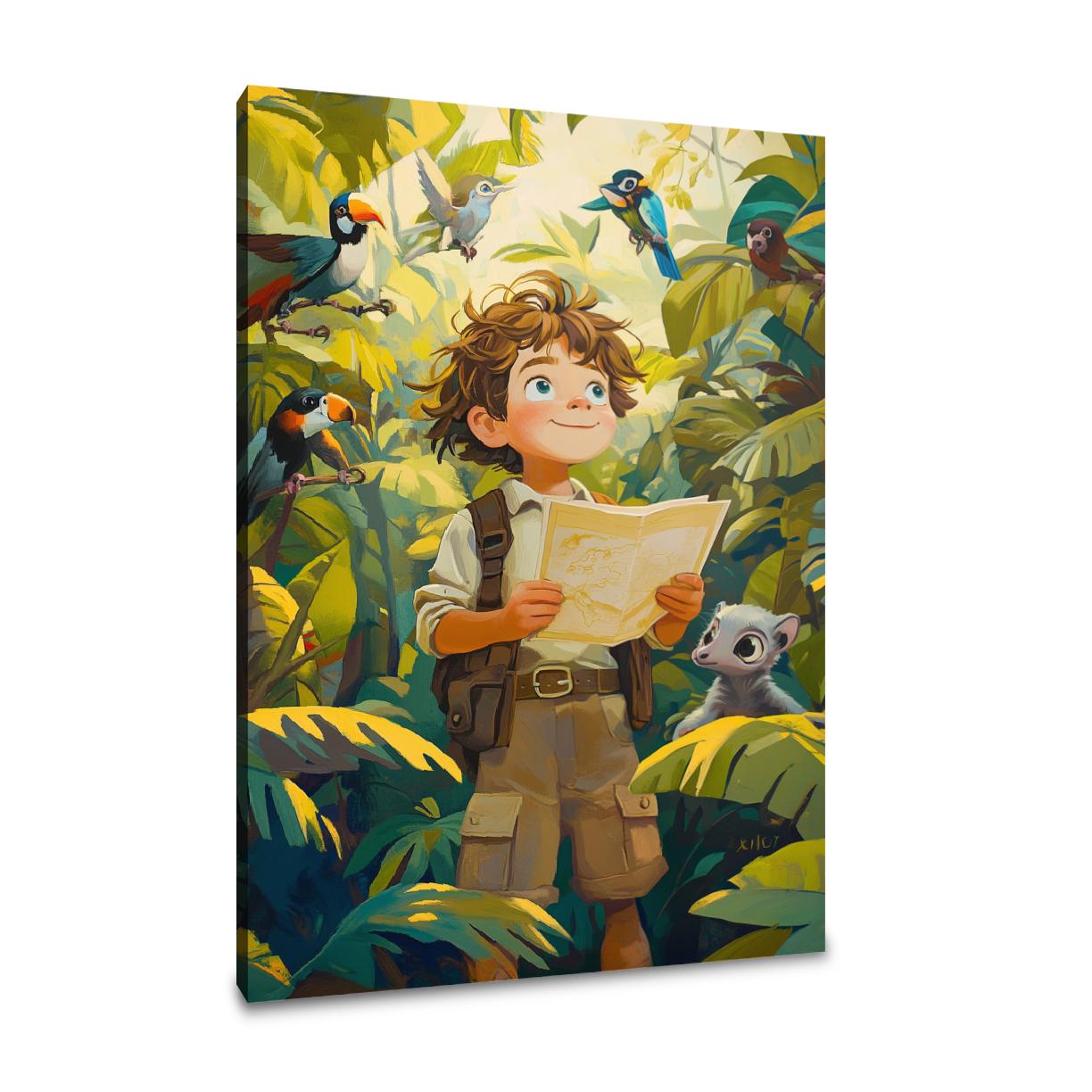 Jungle Explorer's Dream Canvas