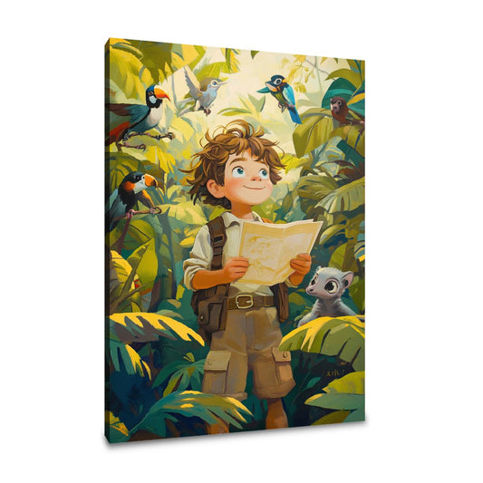 Jungle Explorer's Dream Canvas