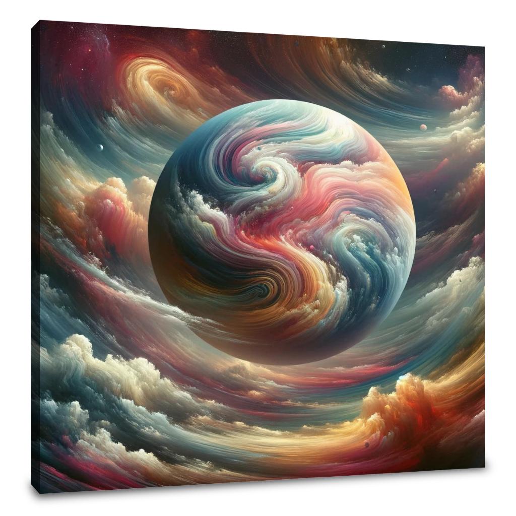 Gas Planet Canvas