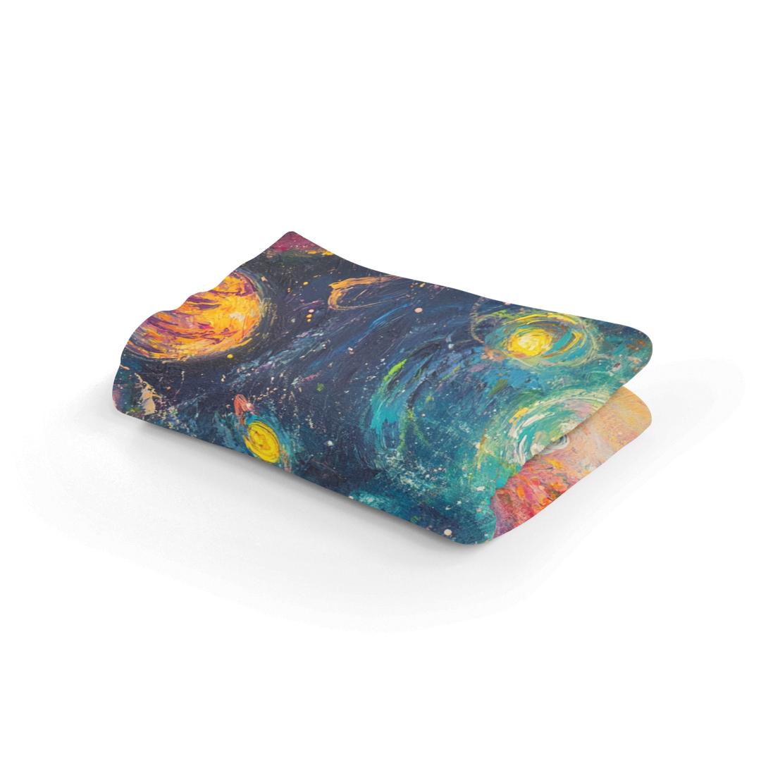 Celestial Dreaming Astronaut Blanket