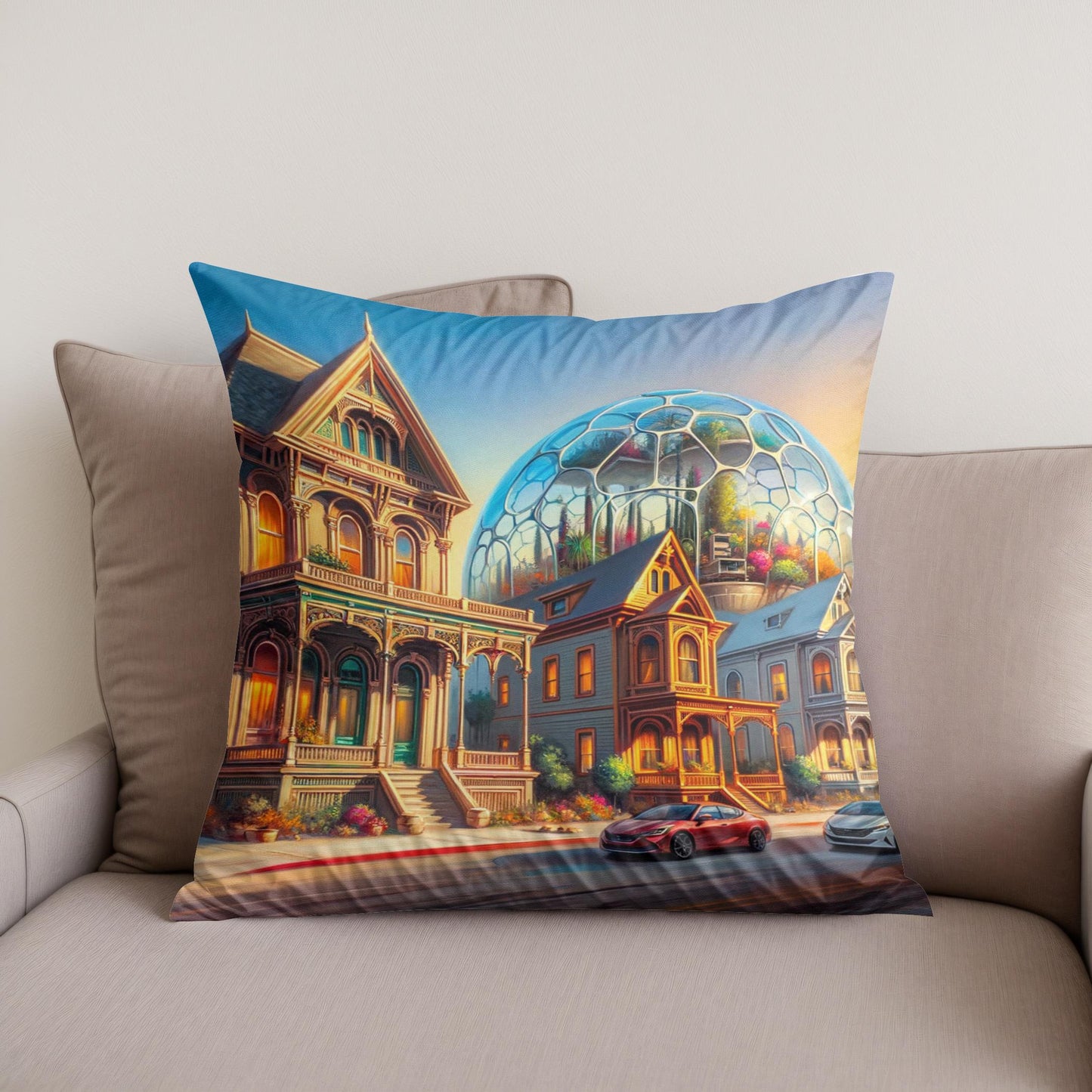 EcoHistoric Haven Cotton Cushion