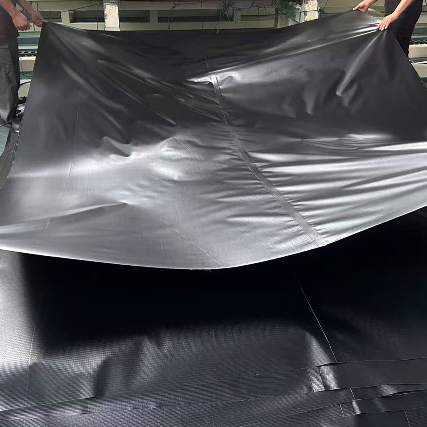 Black PVC 450gsm Pond Liner 4m x 4m