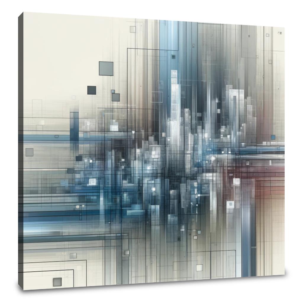 City Rhythm Canvas