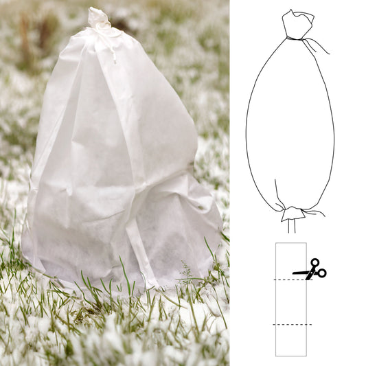 Protective Plant Cover, 50gsm Sleeve, Diameter: 38 cm, Size: 0.6m x 10 m