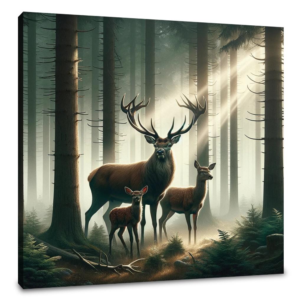 Forest Kinship Canvas