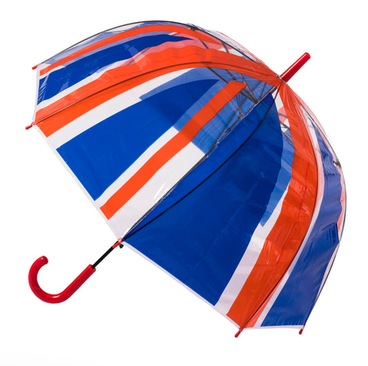 POE Auto Clear Dome Union Jack STICK