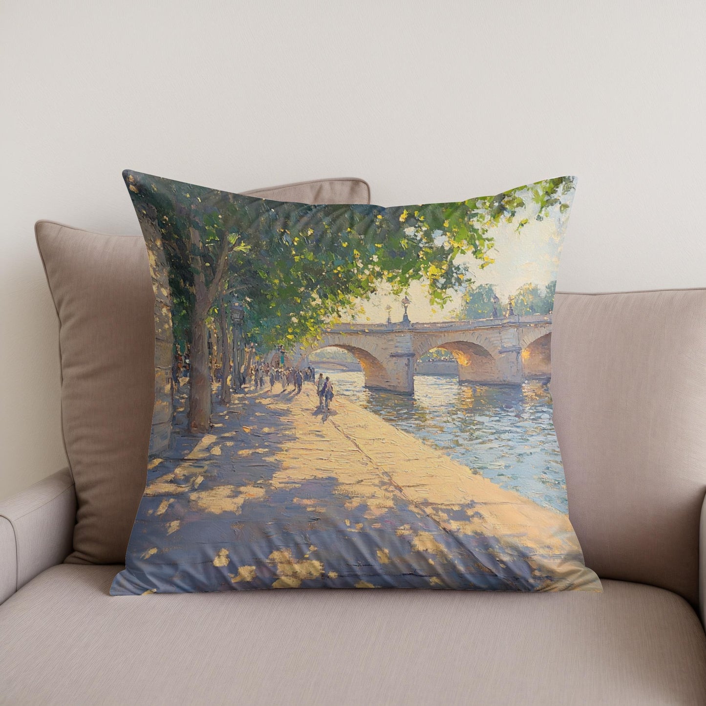 Garonne Stroll Cotton Cushion