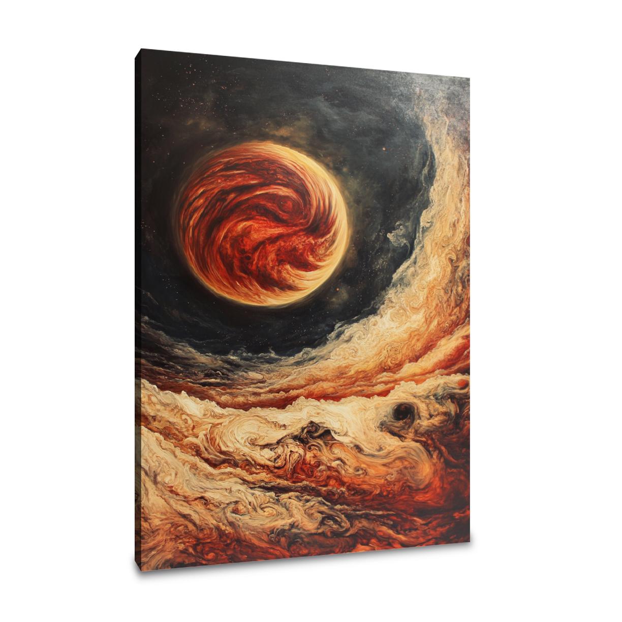 Jupiter's Majestic Canvas