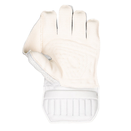 Pro Wicket-Keeping Gloves (White)