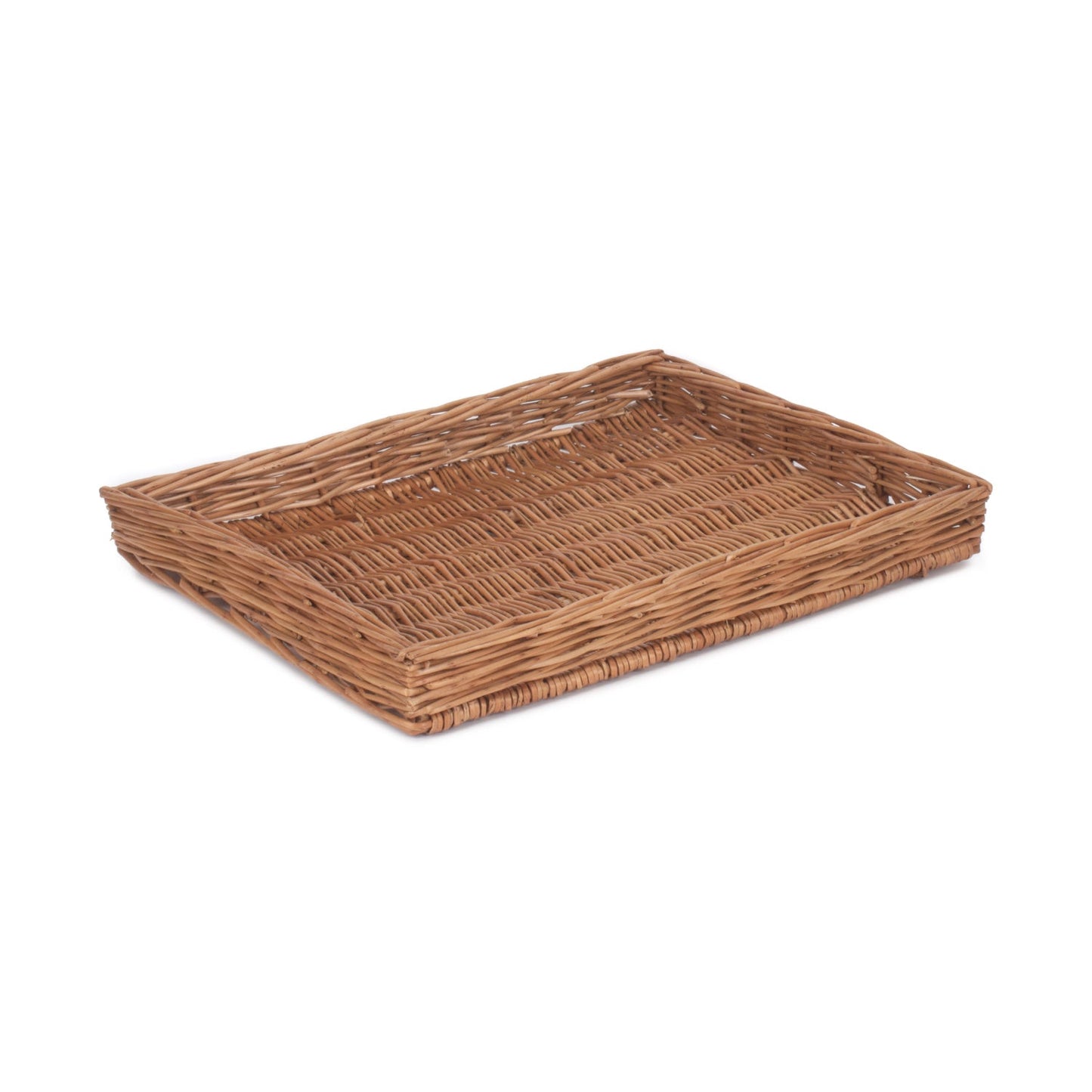 Light Steamed Flat Tray Basket