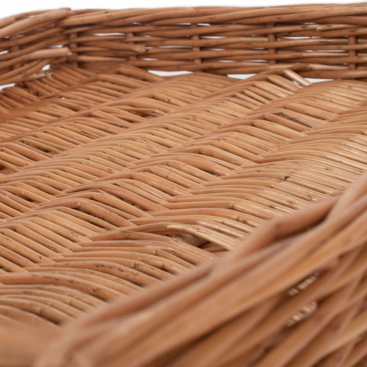 Light Steamed Flat Tray Basket