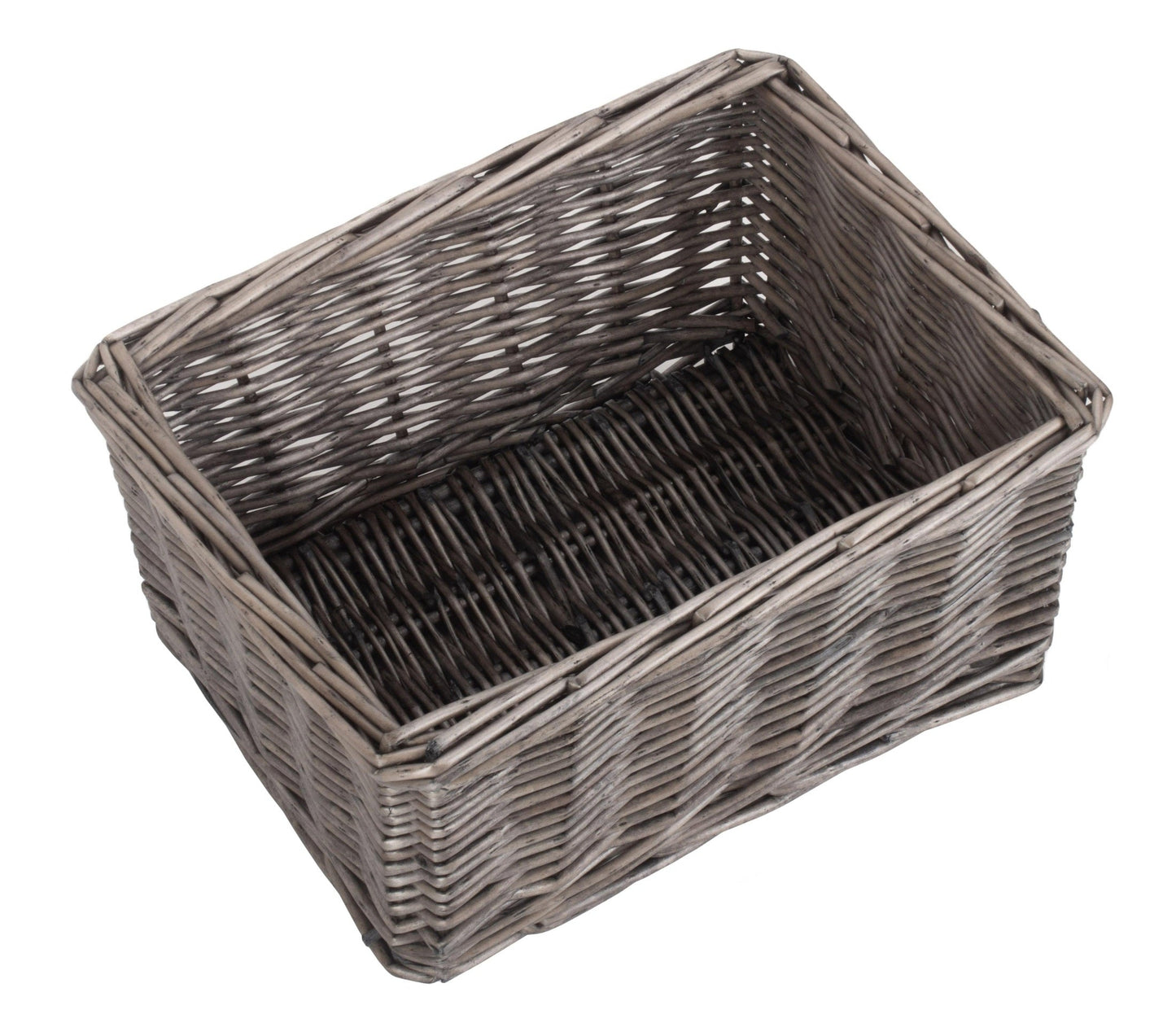Small Antique Wash Willow Tray Basket