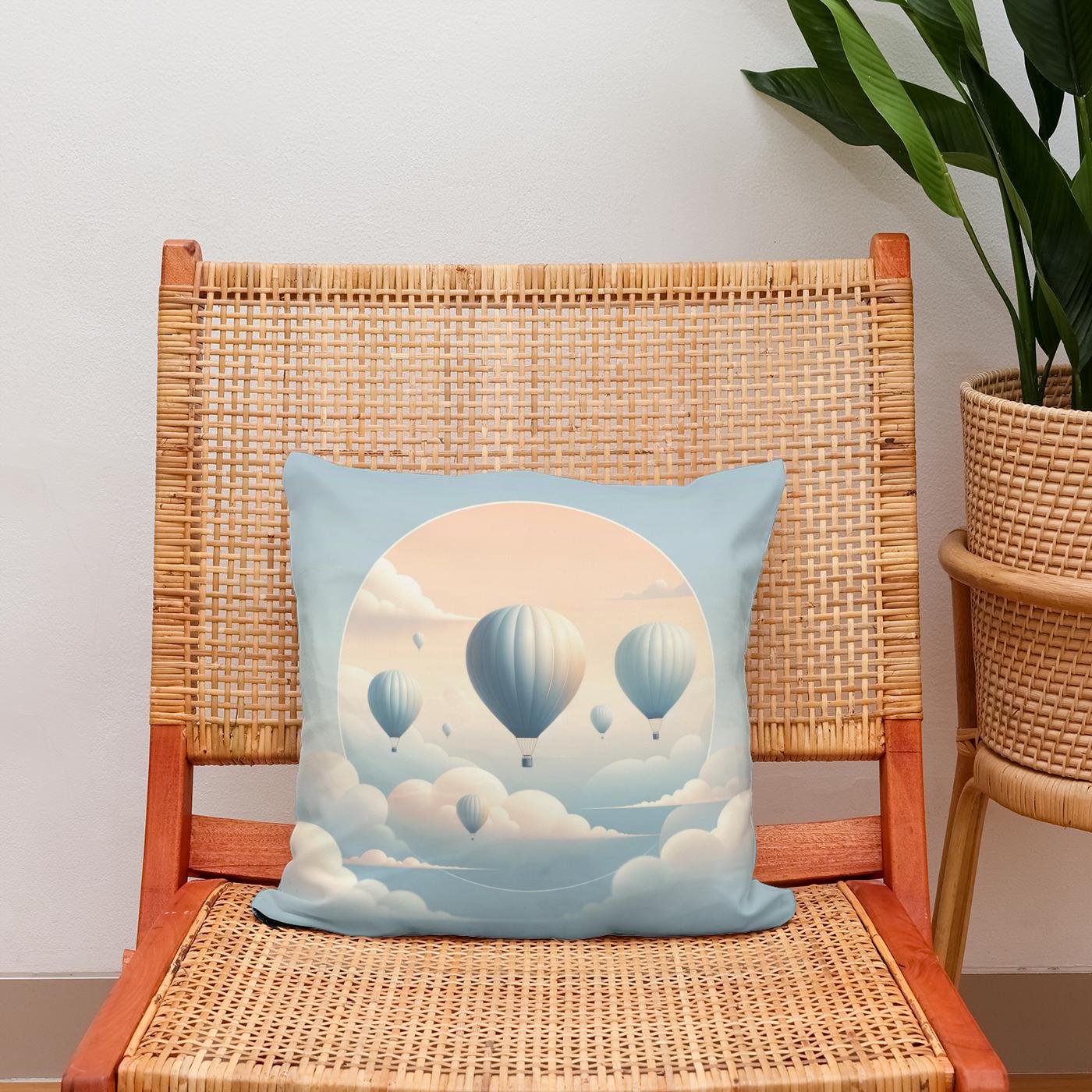 Pastel Ascent Cotton Cushion
