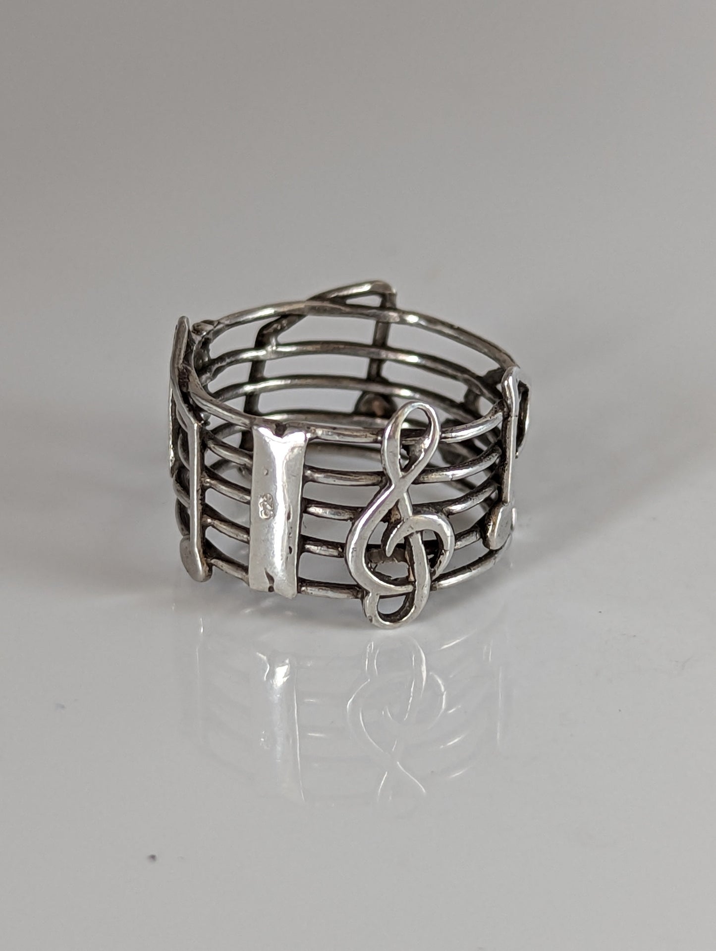 Silver Steed Music Notes Band
