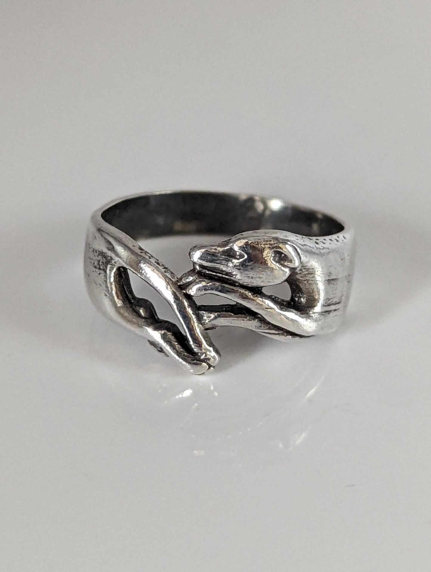 925 Silver Greyhound Ring – Handmade Elegant Dog Lover’s Band